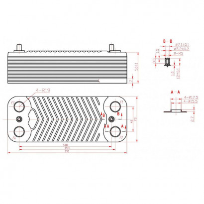Теплообменник ГВС 12 пл TPHH3034