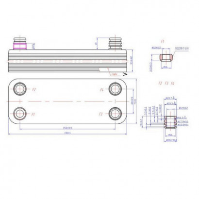Теплообменник ГВС 12 пл TPHH3027