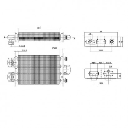 Теплообменник битермический TERMO.PARA TPHW0126