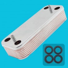 КОМПЛЕКТ Теплообменник ГВС 14 пл TPHH3035 и кольца TPOR0422