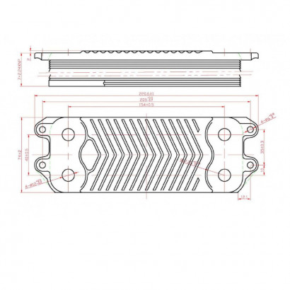 Теплообменник ГВС 12 пл TERMO.PARA TPHW0205/TPHH3033