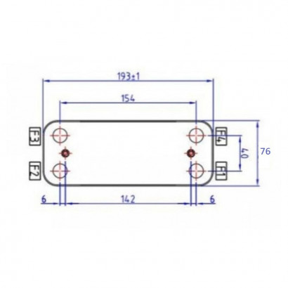 КОМПЛЕКТ Теплообменник ГВС 12 пл TPHH0217 и кольца TPOR0422