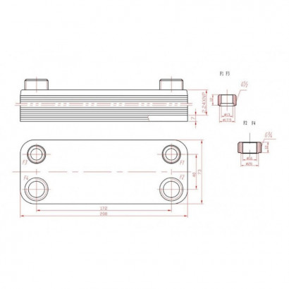 Теплообменник ГВС 12 пл TPHH3011