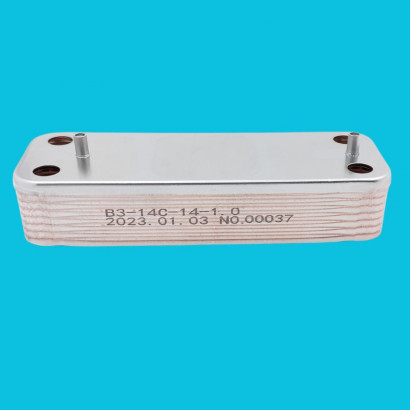 КОМПЛЕКТ Теплообменник ГВС 14 пл TPHH3014 и кольца TPOR0422