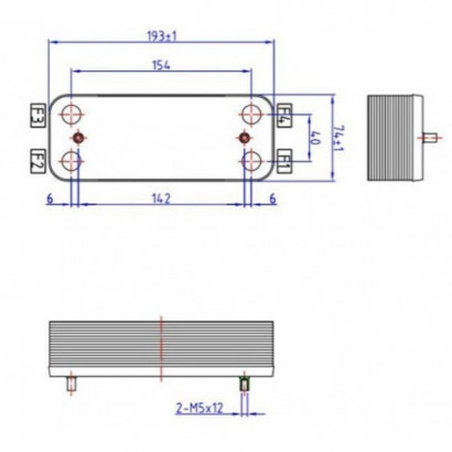 Теплообменник ГВС 16 пл TPHH3036